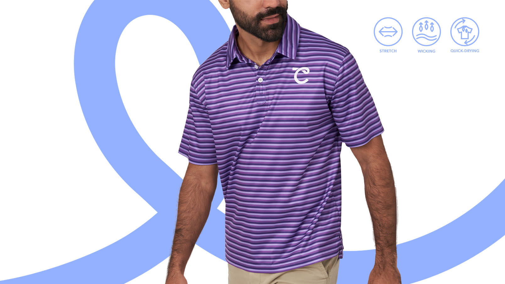 CLIFTON Pilsen Custom Golf Polo